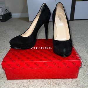 GUESS black high heels in size: 9